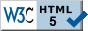 Valid HTML5 (experimental)